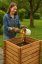 Compostiera in legno da giardino 640L