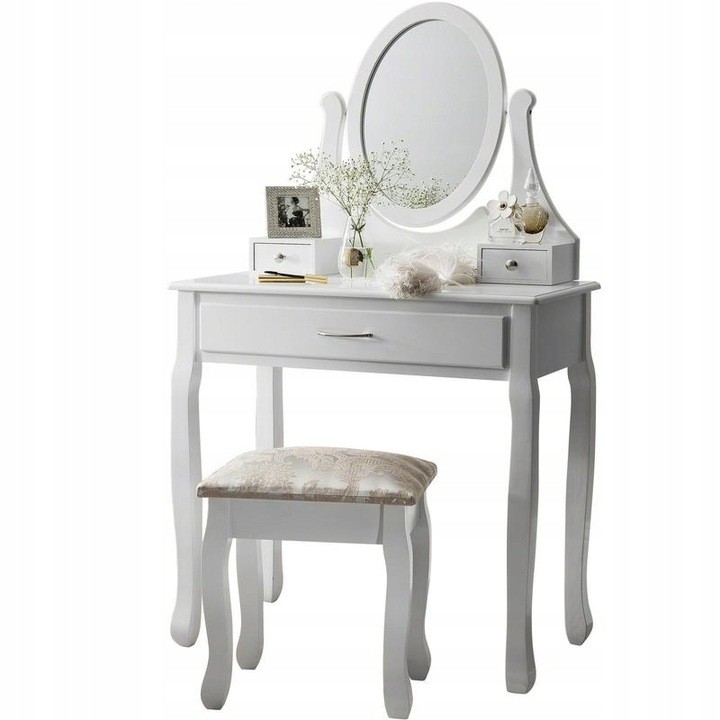 Toaletný stolík s veľkou zásuvkou