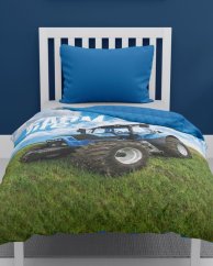 Detský prehoz pre malých farmárov s traktorom