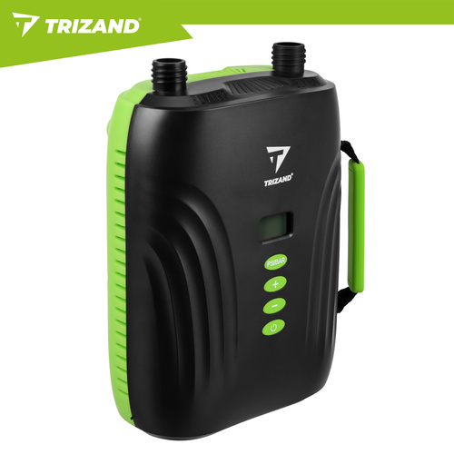 Električna SUP črpalka z baterijo 4000 mAh, LCD zaslonom, USB-C priključkom in 6 nastavki