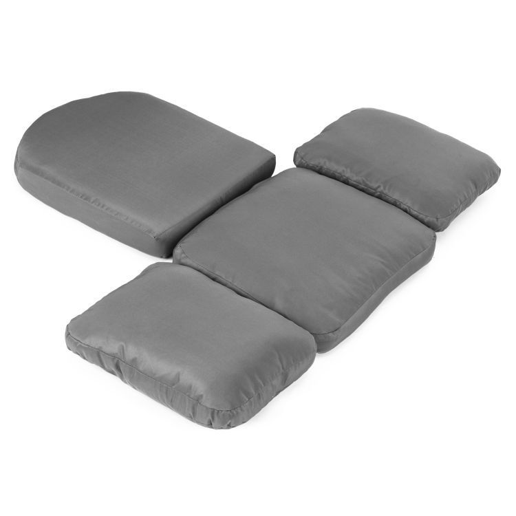 Voľne stojace záhradné kreslo s pohodlnými vankúšmi, COCON