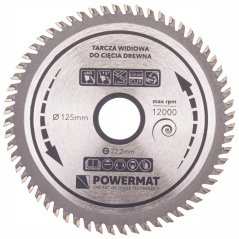 Lama a forcella 125x22,2 60z TDD-125x22,2x60Z