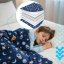 Coperta sensoriale pesata per bambini di 4 kg - 150 x 100 cm