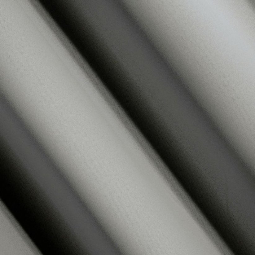 Moderní šedé jednobarevné závěsy 135 x 270 cm
