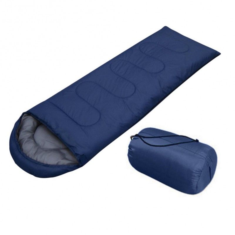 Sac de dormit impermeabil pentru drumeții cu glugă 210 x 75 cm