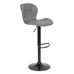 Višinsko nastavljiv vrtljivi barski stolček z naslonom