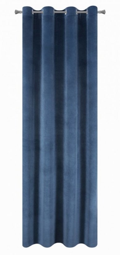 Draperie albastru închis elegantă 140 x 250 cm