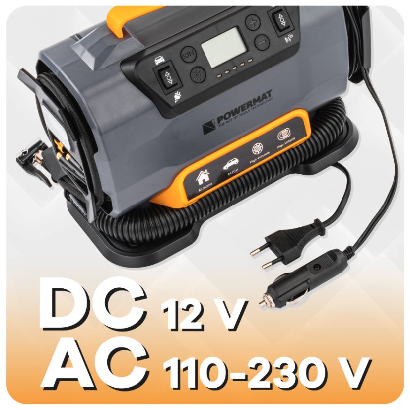 Autokompresor PM-KB-150T - 12V/230V, 10 bara