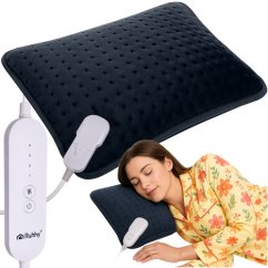 Cuscino elettrico riscaldato - grigio