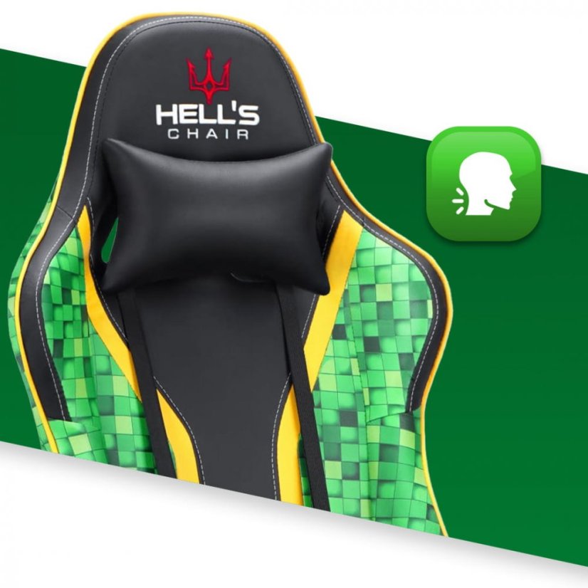 Herné kreslo HC-1005 Minecraft