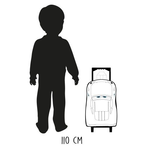 Dječji putni kovčeg CARS 8 l