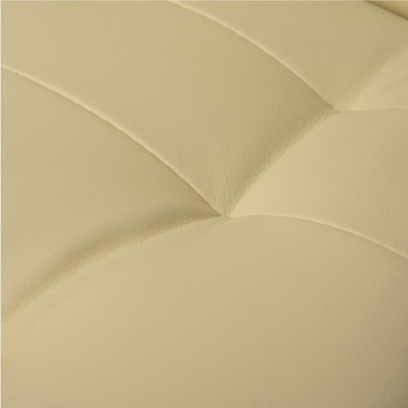 Béžové kancelárske kreslo s opierkou nôh 