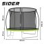 Trambulină de grădină pentru copii SIDER 10FT - Ø 312 CM cu plasă în interior și scară