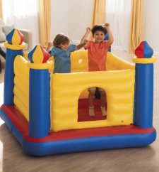 Aufblasbare Burg für Kinder 174 x 174 x 35 cm