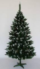 Pom de Crăciun mat, pin cu conuri de pin 180 cm