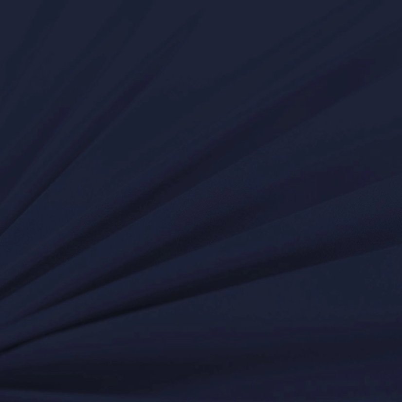 Posteľné obliečky zo syntetickej bavlny - tmavo modré s čiernym lemom