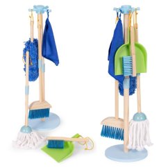 Kinderputzset - Holzset mit 7 Zubehörteilen