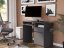 Birou de scris modern cu dulap 90x50 cm - diverse variante de culori - Culoare: Alb