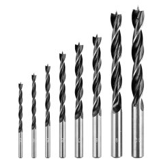 Set di 8 punte per legno (Ø3 - 10 mm)