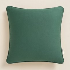 Елегантна калъфка за възглавница в зелено 40 x 40 cm