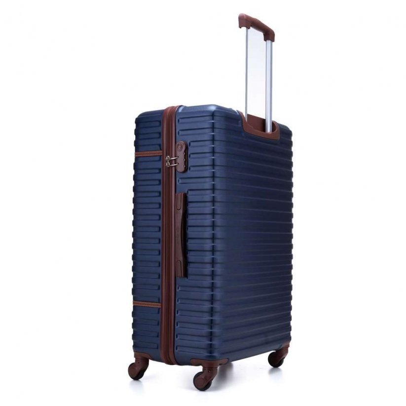 Комплект пътнически куфари STL957 тъмно сини