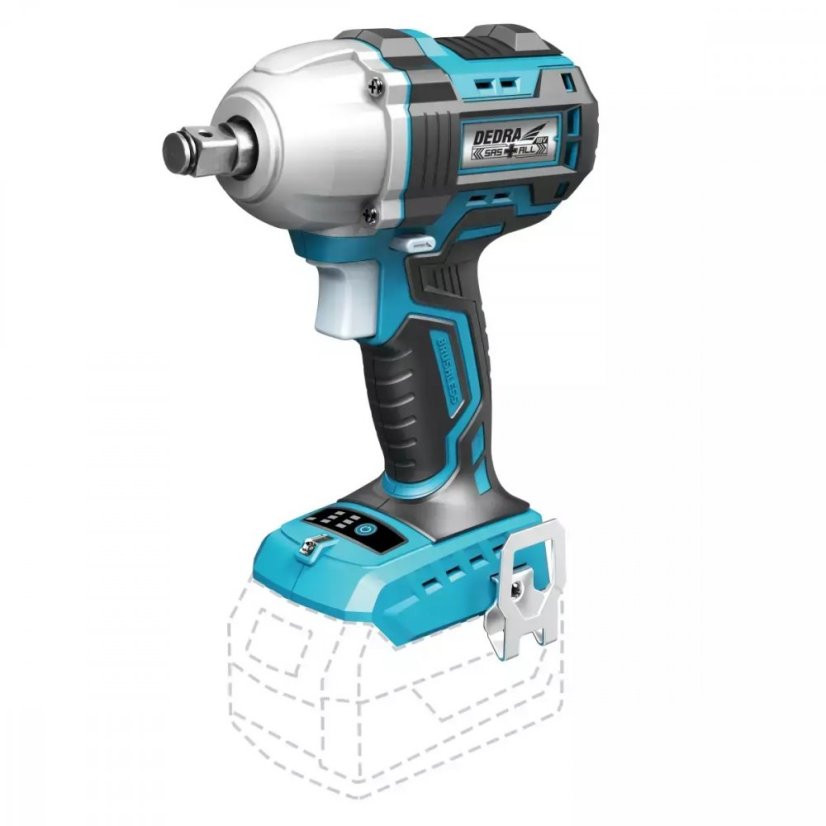 Brezkrtačni udarni vijačnik 1/2" 450 Nm 18V Brezkrtačni udarni vijačnik 1/2" 450 Nm 18V