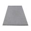 Tappeto morbido versatile colore grigio