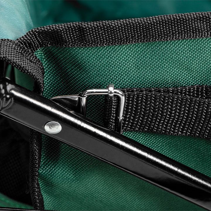 Skládací vozík NEO TOOLS – nosnost 80 kg, otočná kolečka 20 cm