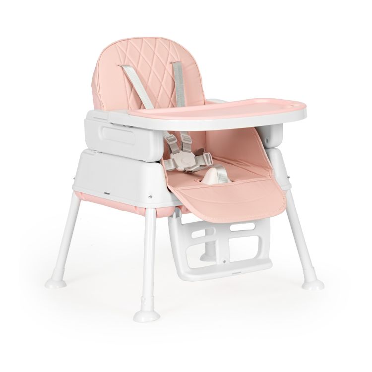 Baba etetőszék 3in1 összecsukható ECOTOYS PINK