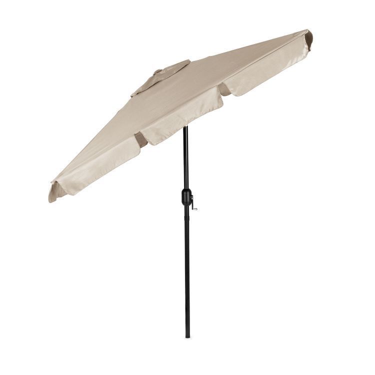 Elegantný záhradný slnečník s nastaviteľným sklonom 200x130 cm