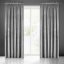 Bársonyos ezüst színű sötétítő függöny 140 x 300 cm