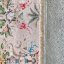 Romantico tappeto vintage con motivo botanico