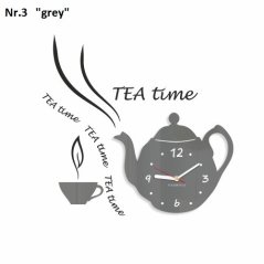 Dekorační kuchyňské hodiny Tea Time