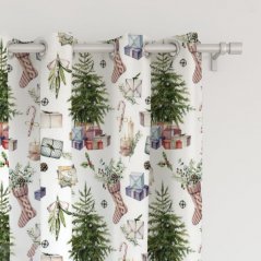 Bellissima tenda natalizia per cerchi - regali di Natale 150 x 240 cm