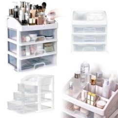 Organizer na kozmetiku 26,5 x 17 x 23,5 biely