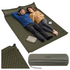 Saltea autogonflabilă 186 x 130 cm pentru 2 persoane