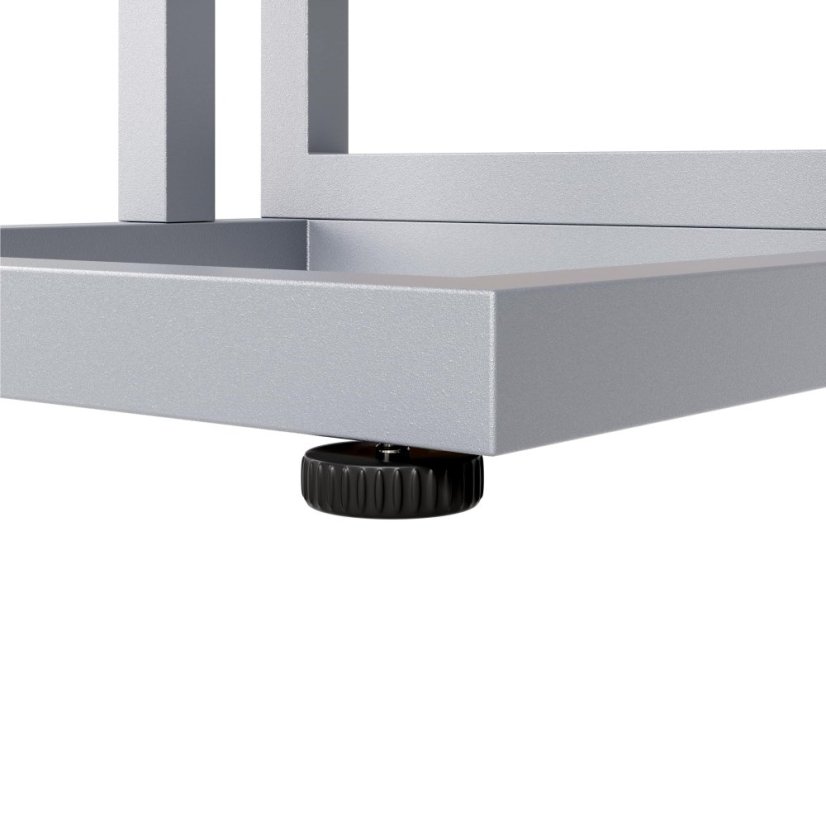 WPC asztallappal ellátott oldalasztal - 65,5 x 50 x 40 cm