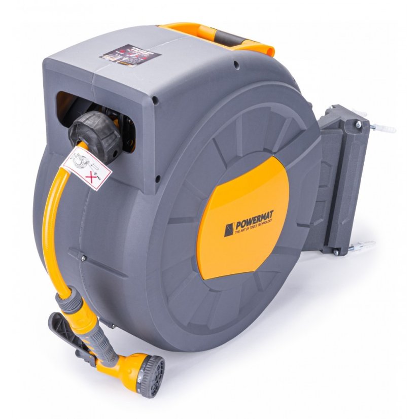 Tambur automat pentru furtun de grădină 35m 1/2" PM-ABNW-35M