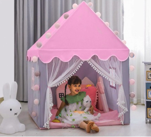 Varázslatos gyermek sátor, ház LED fényekkel