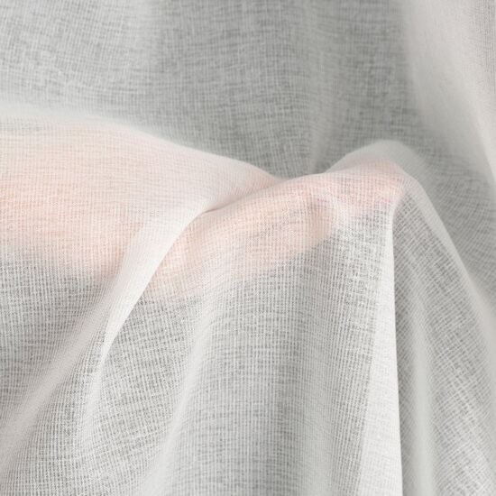 Elegantná biela záclona so zavesením na riasiacu pásku 140x 270 cm