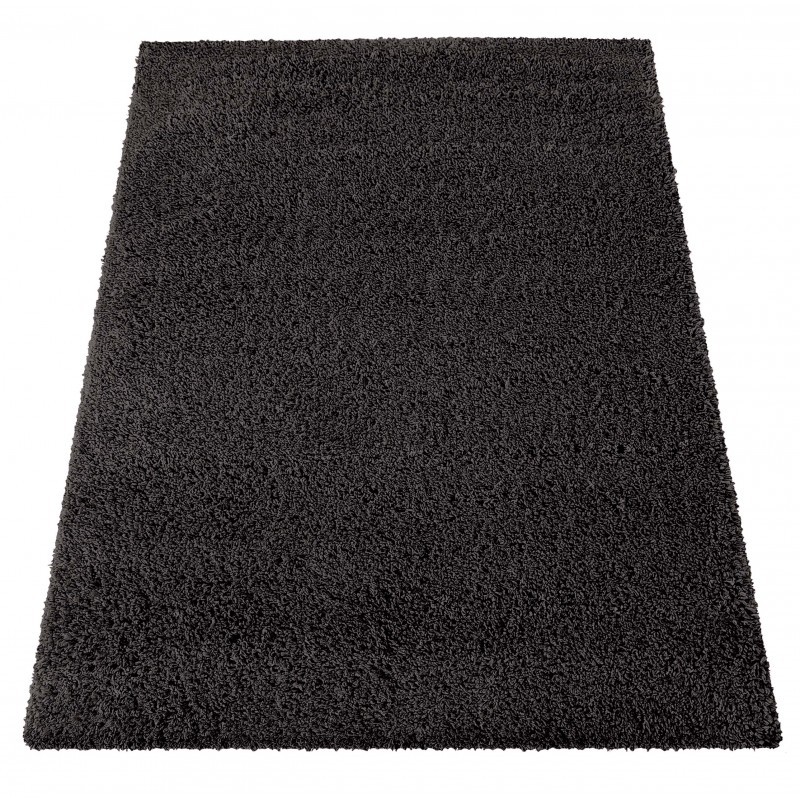Sodobna preproga SHAGGY v antracitni barvi