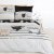 Lenzuola in cotone per bambini con cani felici - double-face