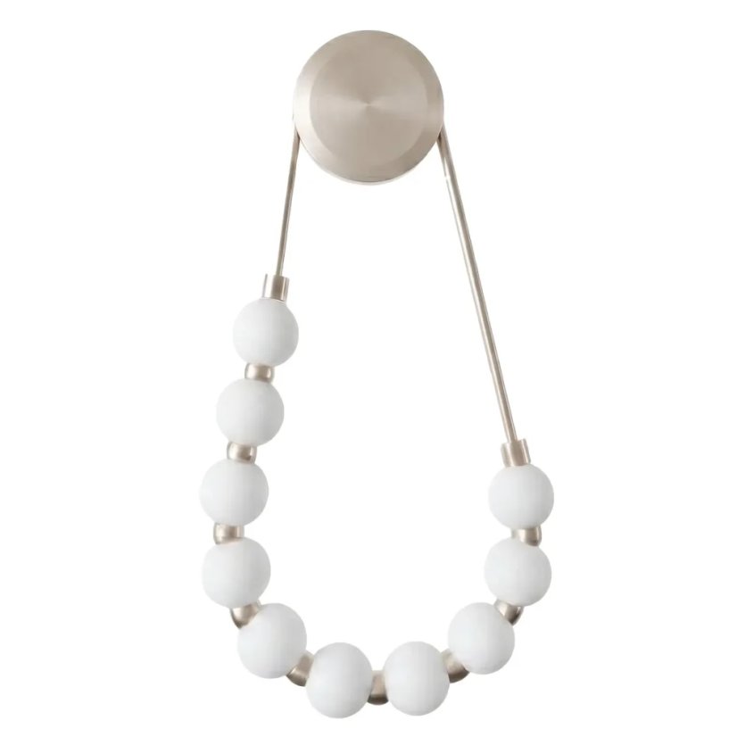 Moderní LED nástěnné svítidlo s kulatými stínidly