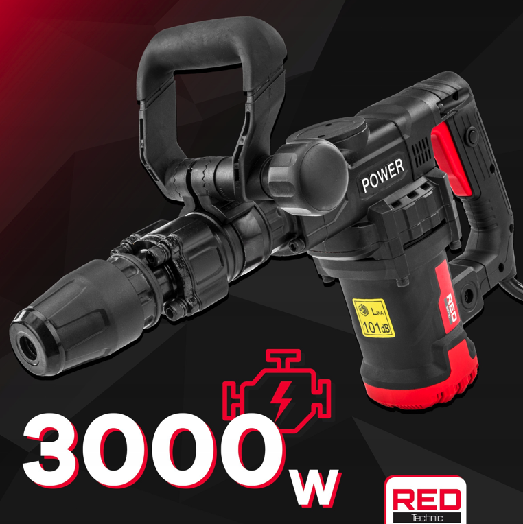 Ciocan de demolare SDS-MAX 3000W 20J RTMWB0107