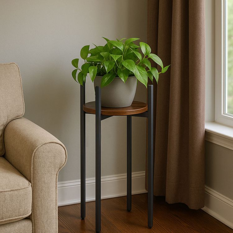 Stojan na květiny v loftovém stylu 61,5 x 35 cm