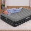 Aufblasbare Matratze für zwei Personen 203 x 152 x 46 cm mit eingebauter Pumpe
