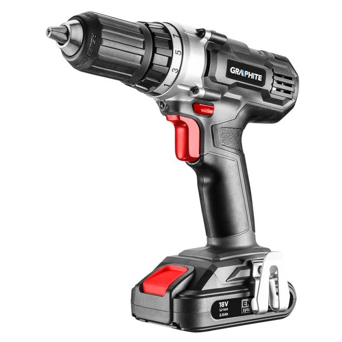 Акумулаторна отвертка Energy + 18V, Li-Ion, 58G006 GRAPHITE - КОМПЛЕКТ 2