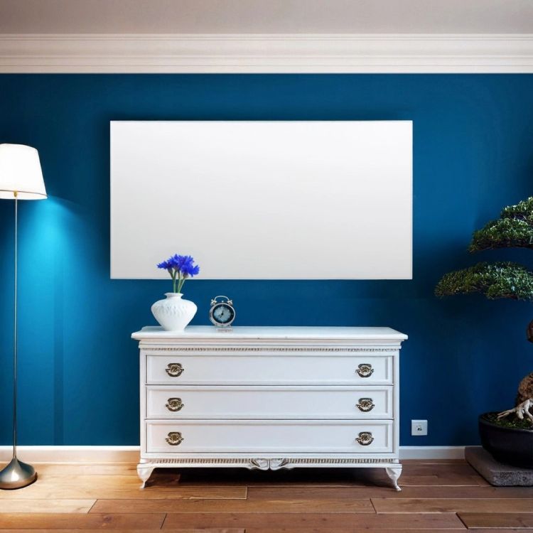 Infračervený ohřívač 600 W - FIR sálavý topný panel s WiFi, 60 × 100 cm