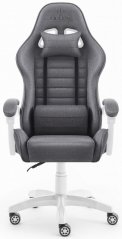 Herní židle HC-1003 Grey-White