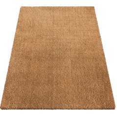 Shaggy koberec s vysokým vlasem světle hnědý